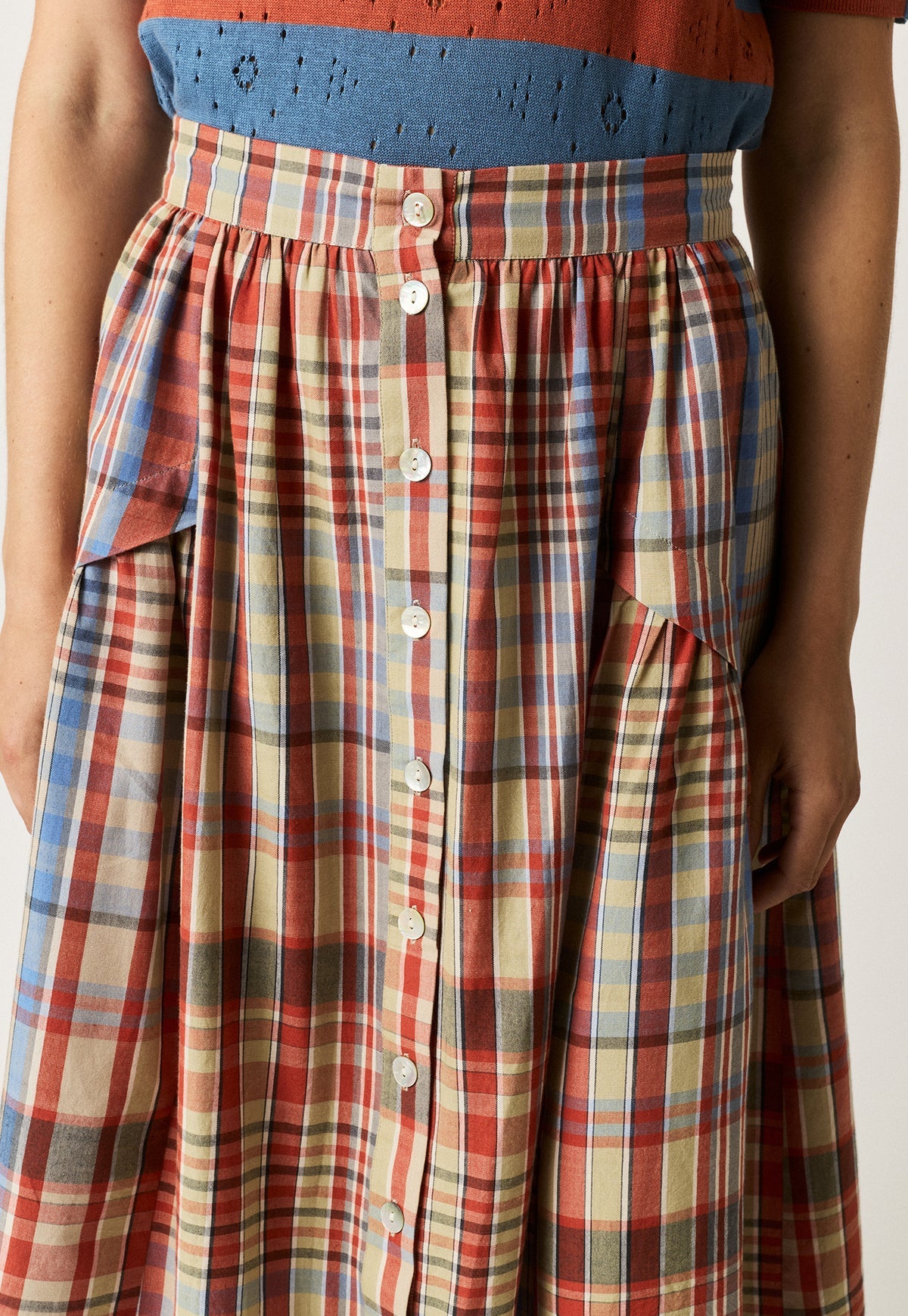 Nancybird Acacia Skirt - Coast Check