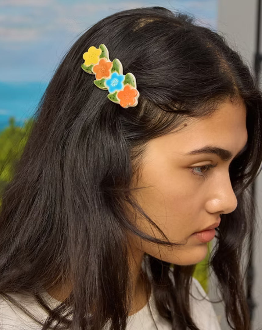 Togetherness Flower Hair Clip