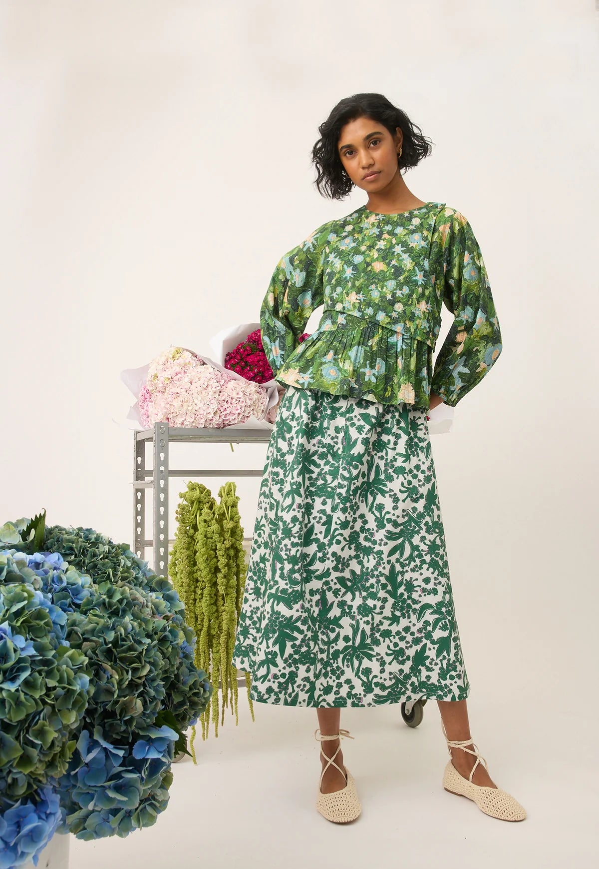 Nancybird Mabel Top - Garden