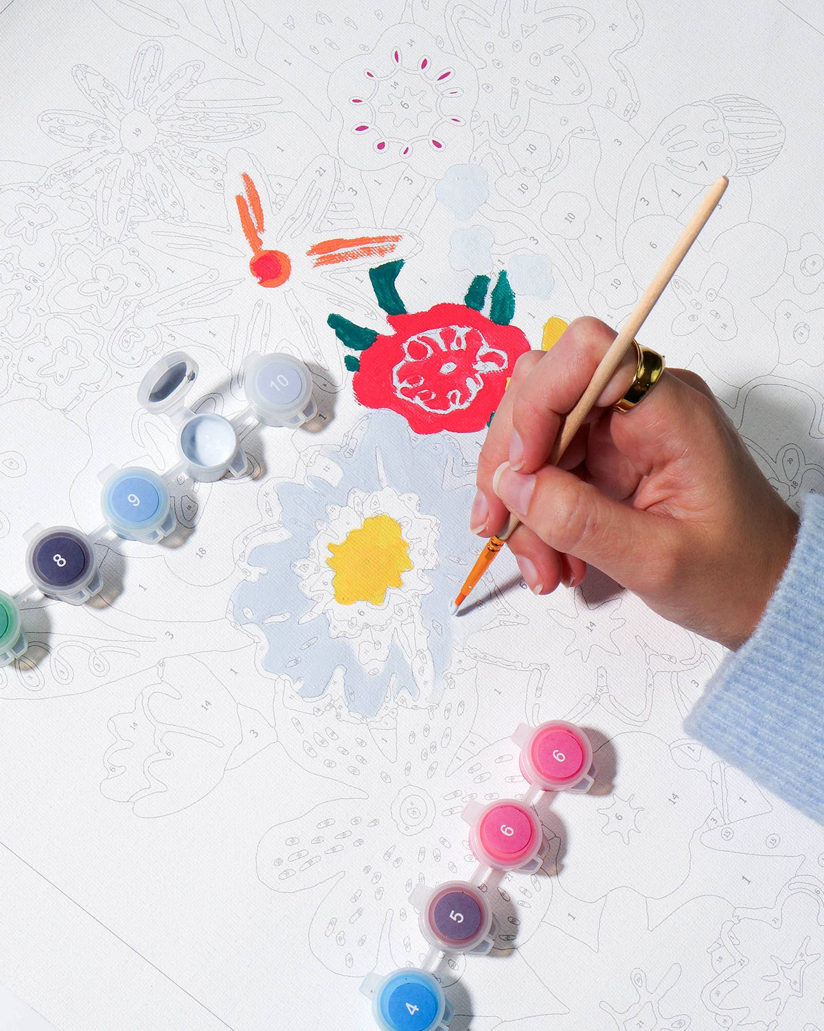 Paint by Numbers - Wildflowers