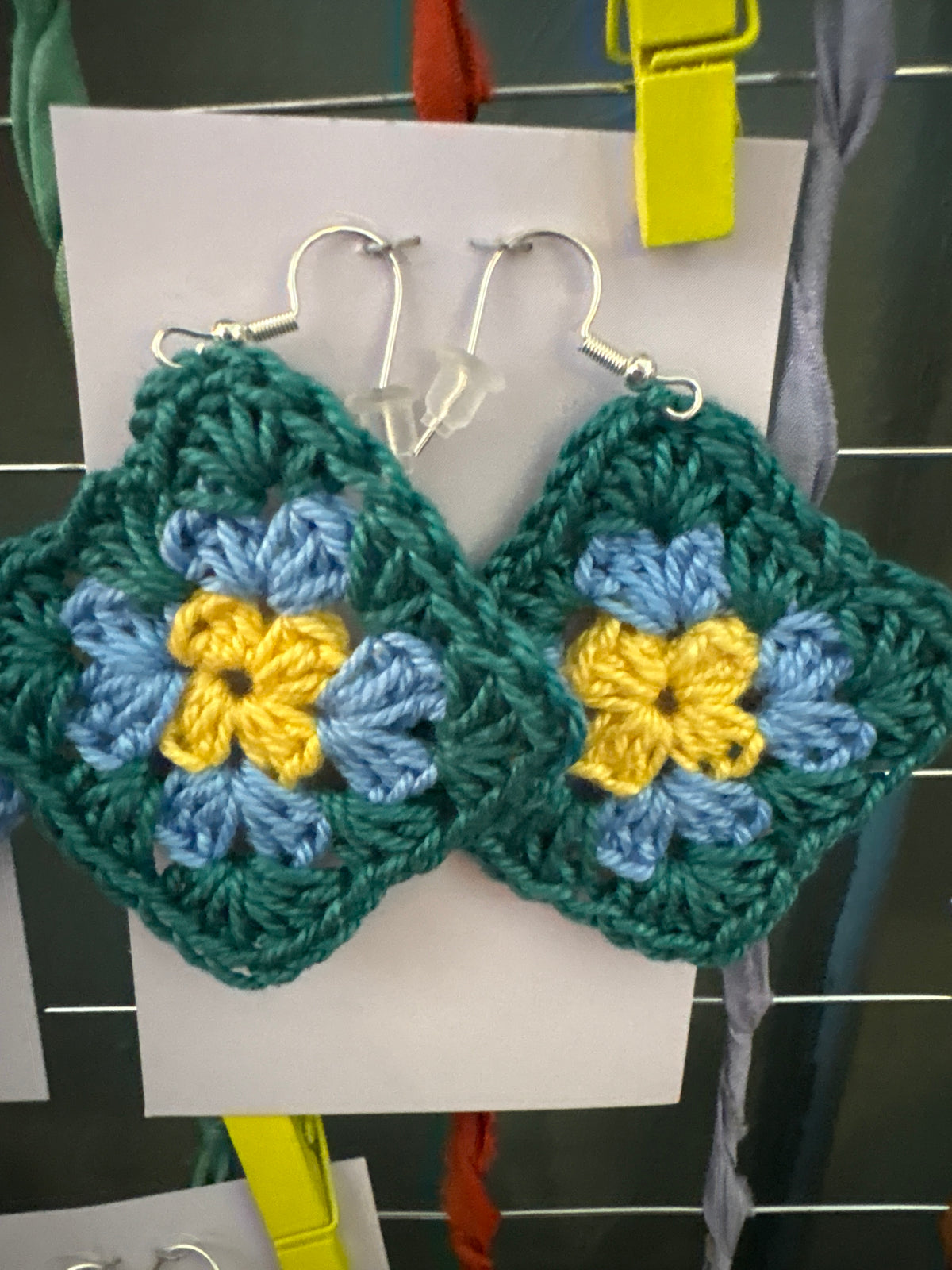 Jess Made Crochet earrings