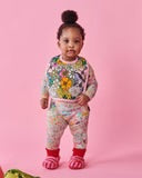 Kip and Co Drop Baby Crotch Pants - Little Bit Ditsy