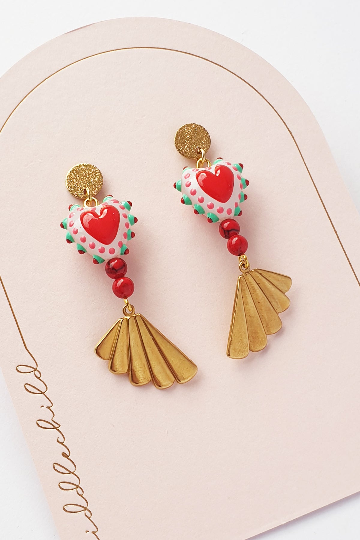 Middle Child Earrings - Kindred (white)