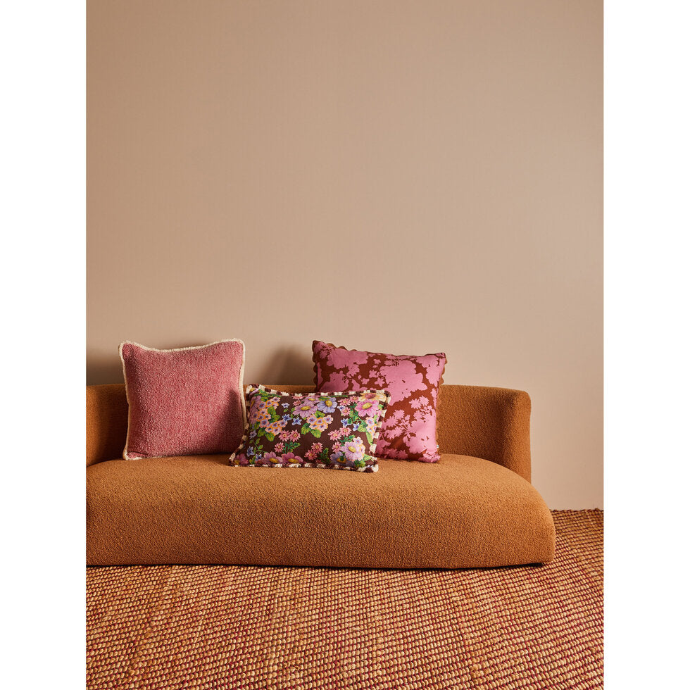 Bonnie and Neil Cushion - Gardenia Cerise