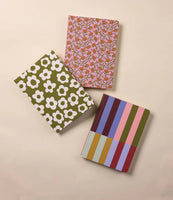 Jumbo Soft Journal - Green Groovy Floral
