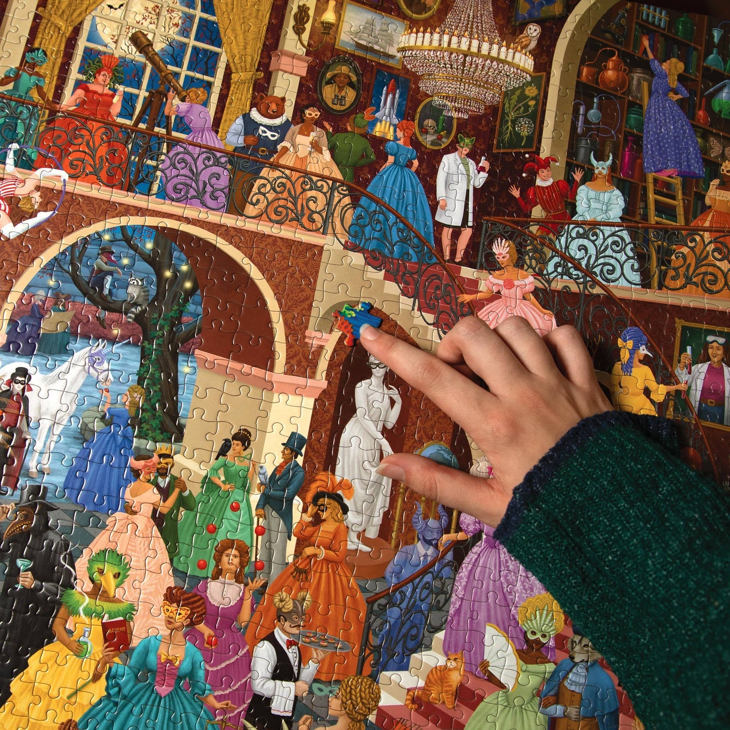 Eeboo 1000 piece puzzle - The Alchemist’s Masquerade