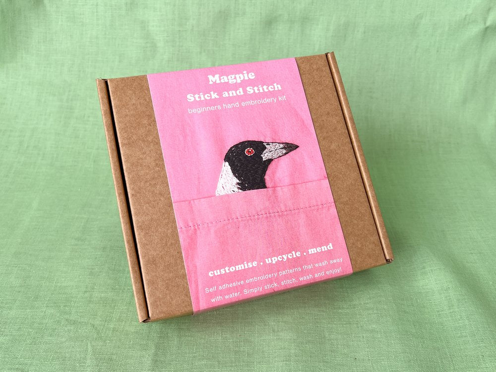 Lily Upton Magpie Stick and Stitch Kit