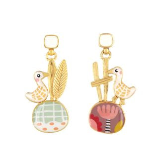 Taratata Jewellery - Plume Stud Earring