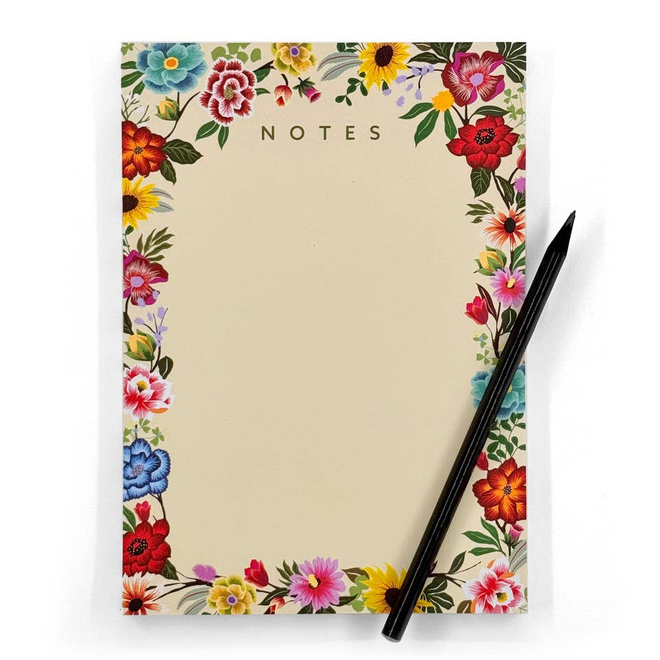 Tree of Life Floral Botanical A5 Notepad