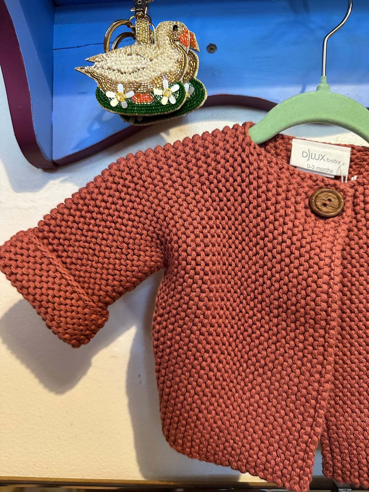 DLux Elf Baby Cotton Cardigan - various colours