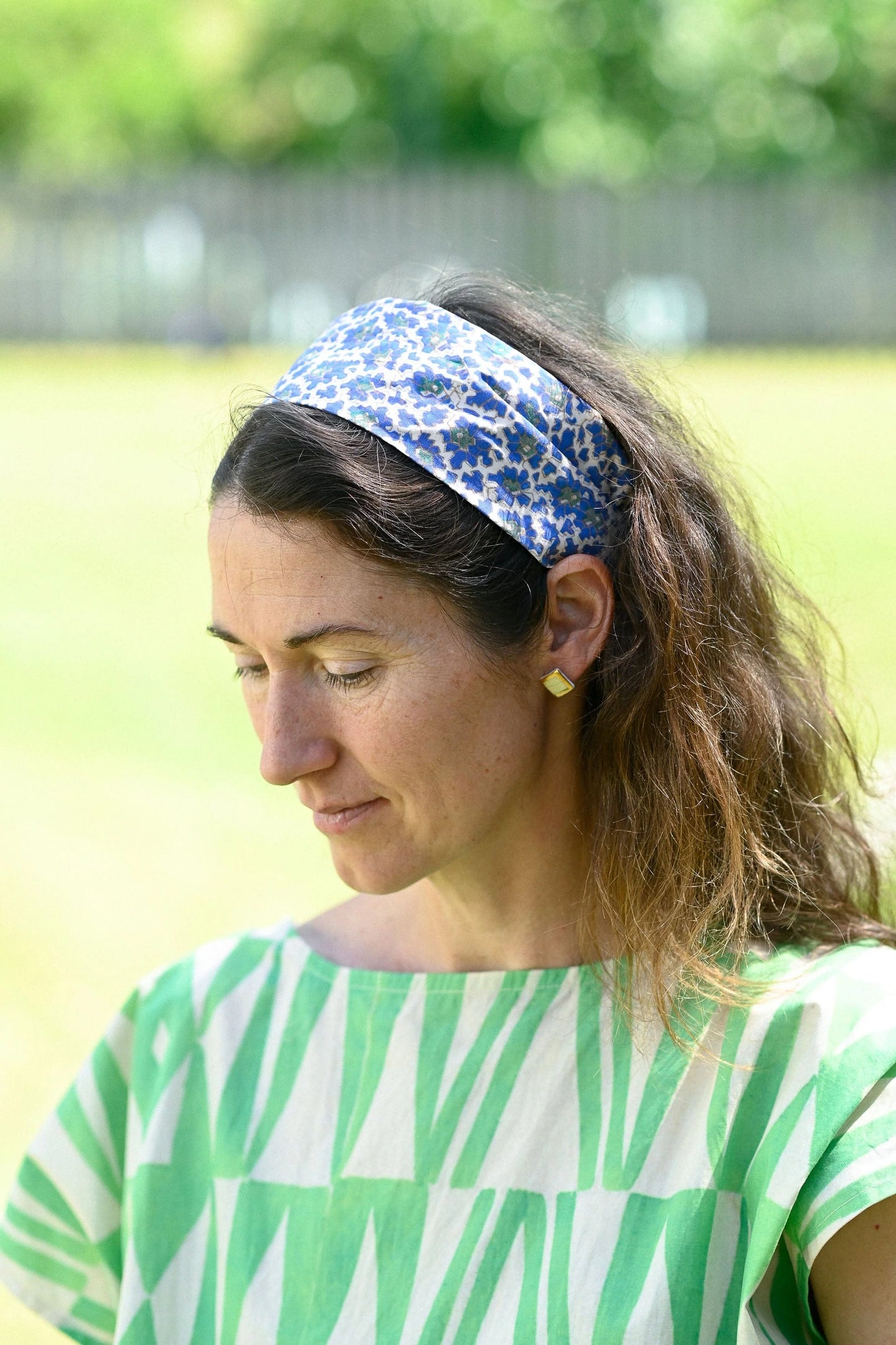 Lazybones Hair Wrap - Bluebell