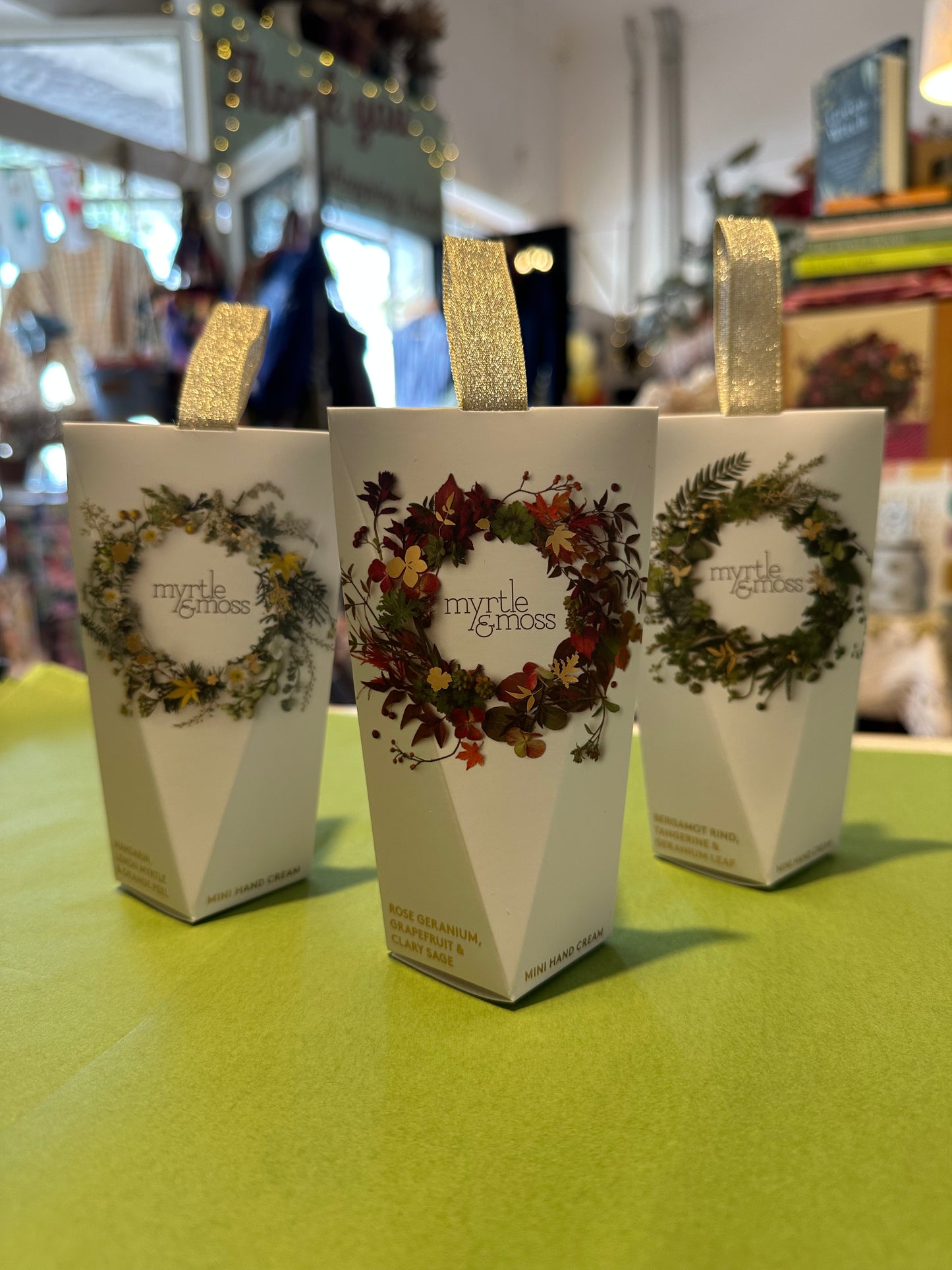 Myrtle and Moss Mini Hand Cream Ornament