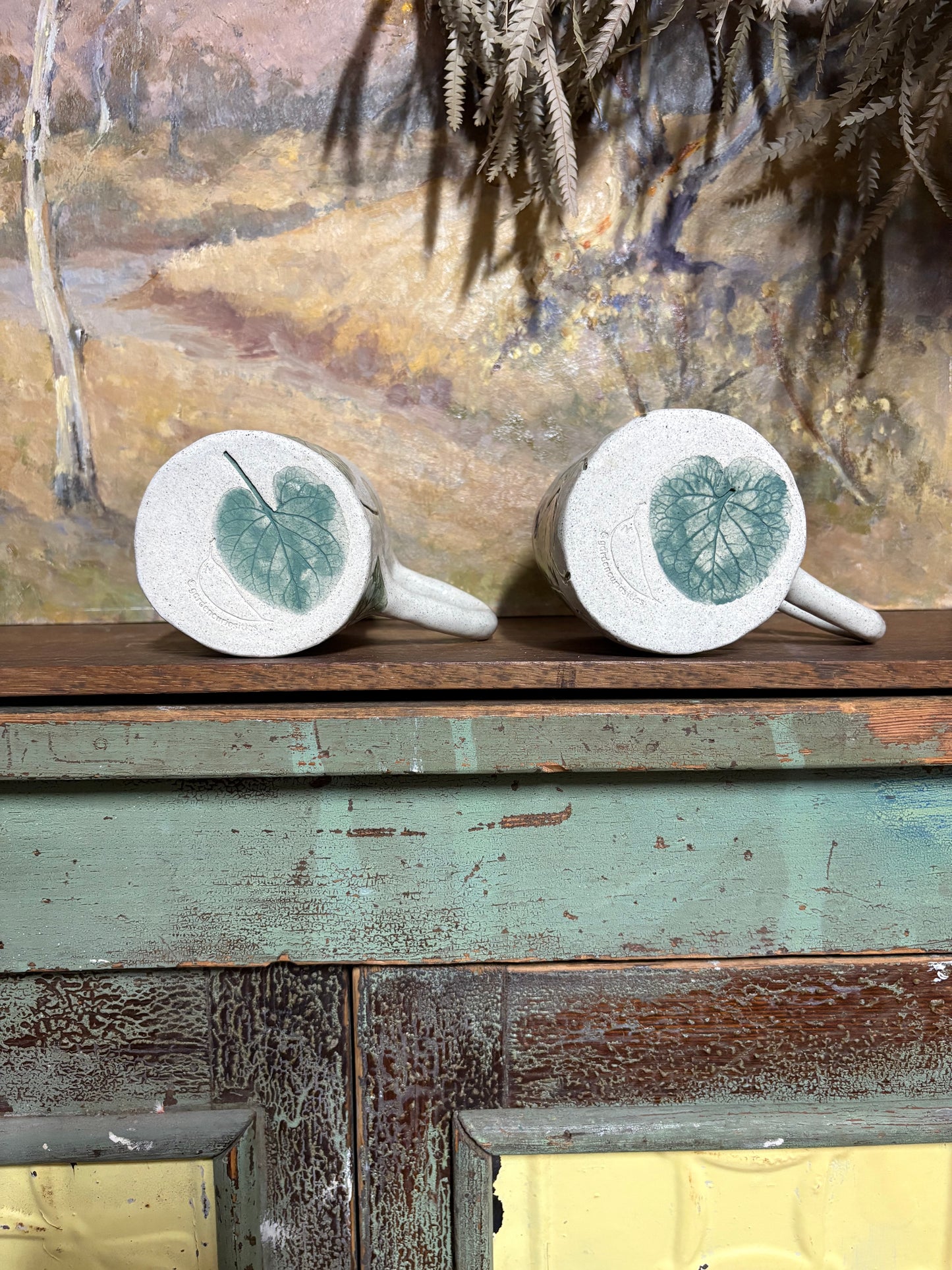 Handmade Ceramic Violet Mug