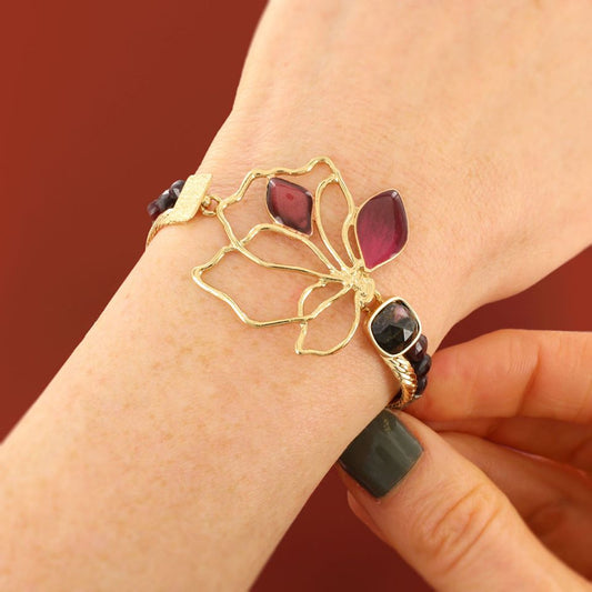 Taratata Jewellery - Hibiscus Bracelet