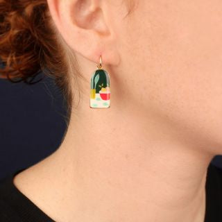Taratata Jewellery - Curieuse Lever Back Earrings - Bath