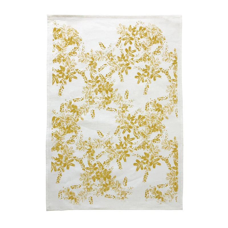 Tinker Tea Towel - Wattle Yellow