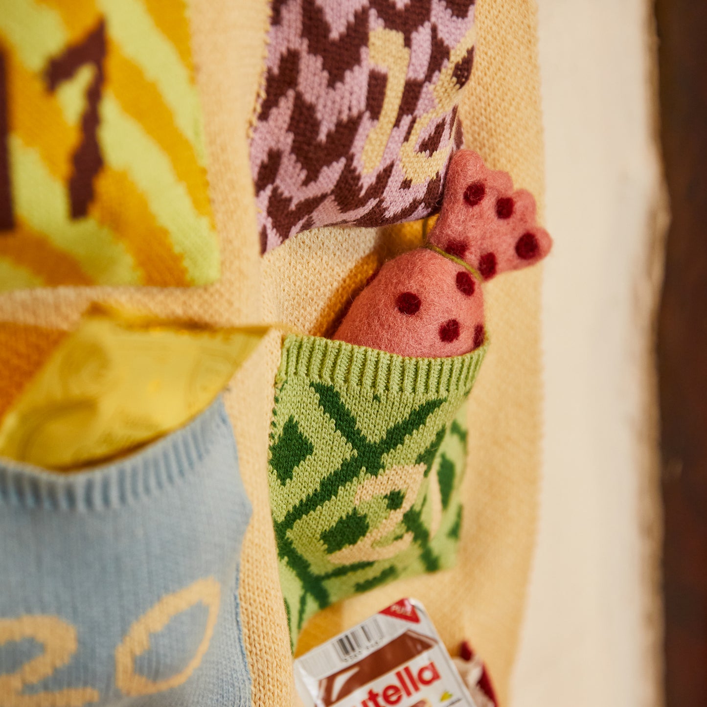 Sage and Clare Palmina Knitted Advent Calendar