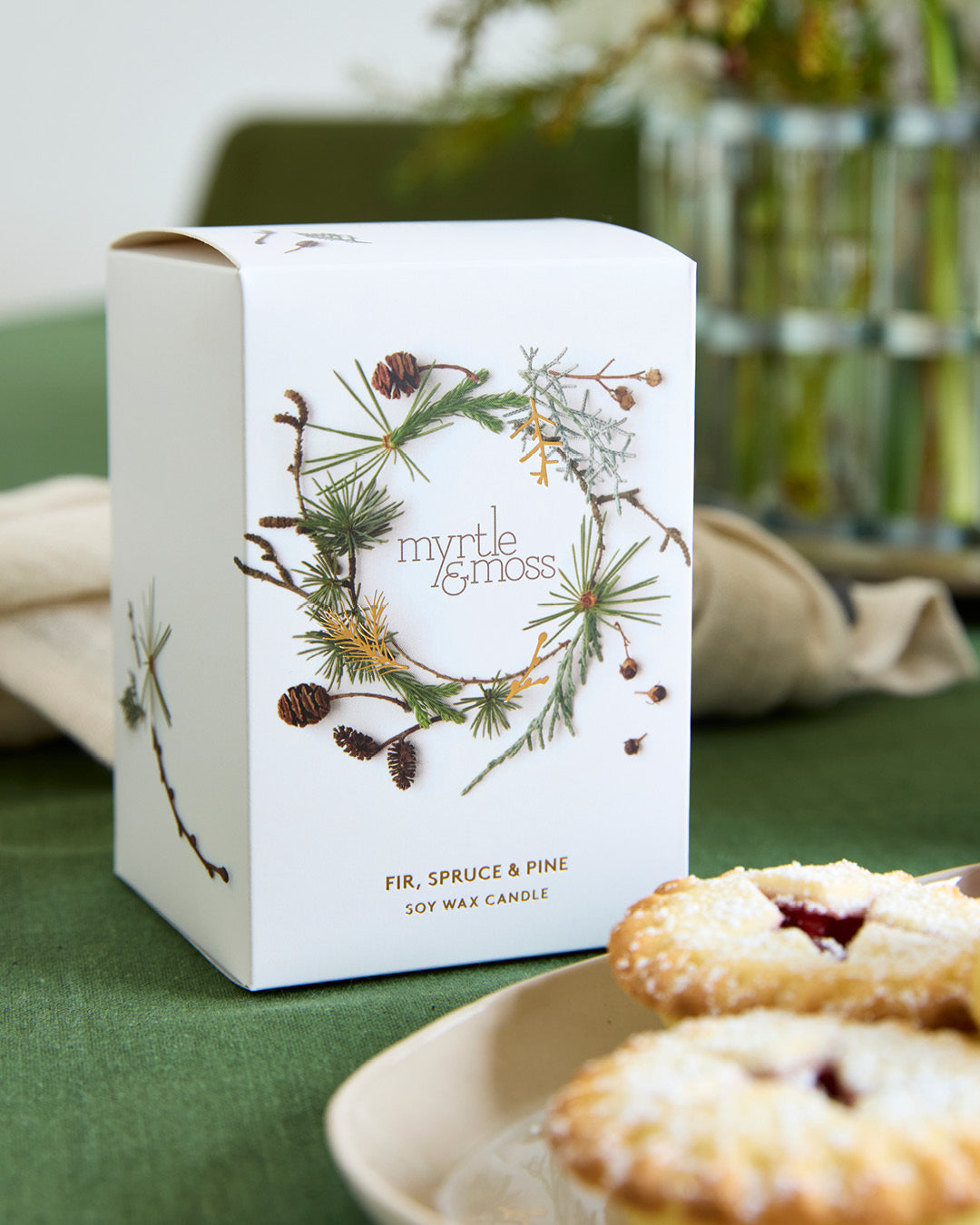 Myrtle and Moss Christmas Candle - Various