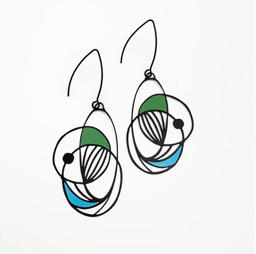 Denz earrings -Art School Drop Out - Cool