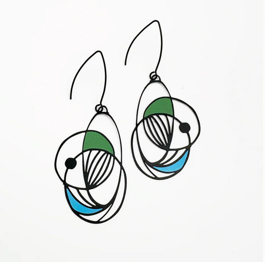 Denz earrings -Art School Drop Out - Cool