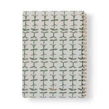 Large Twinwire Notebook - Green Vine