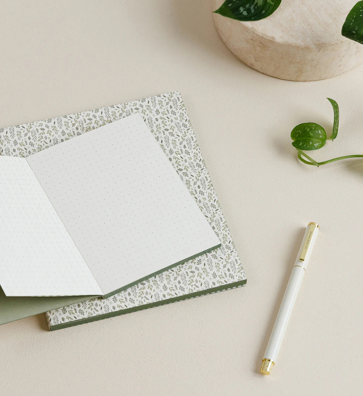 Emma Kate Co - Sage stripe | Petite Notebook