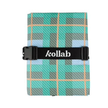 Kollab Picnic Mat 2m x 2m - Ocean Check