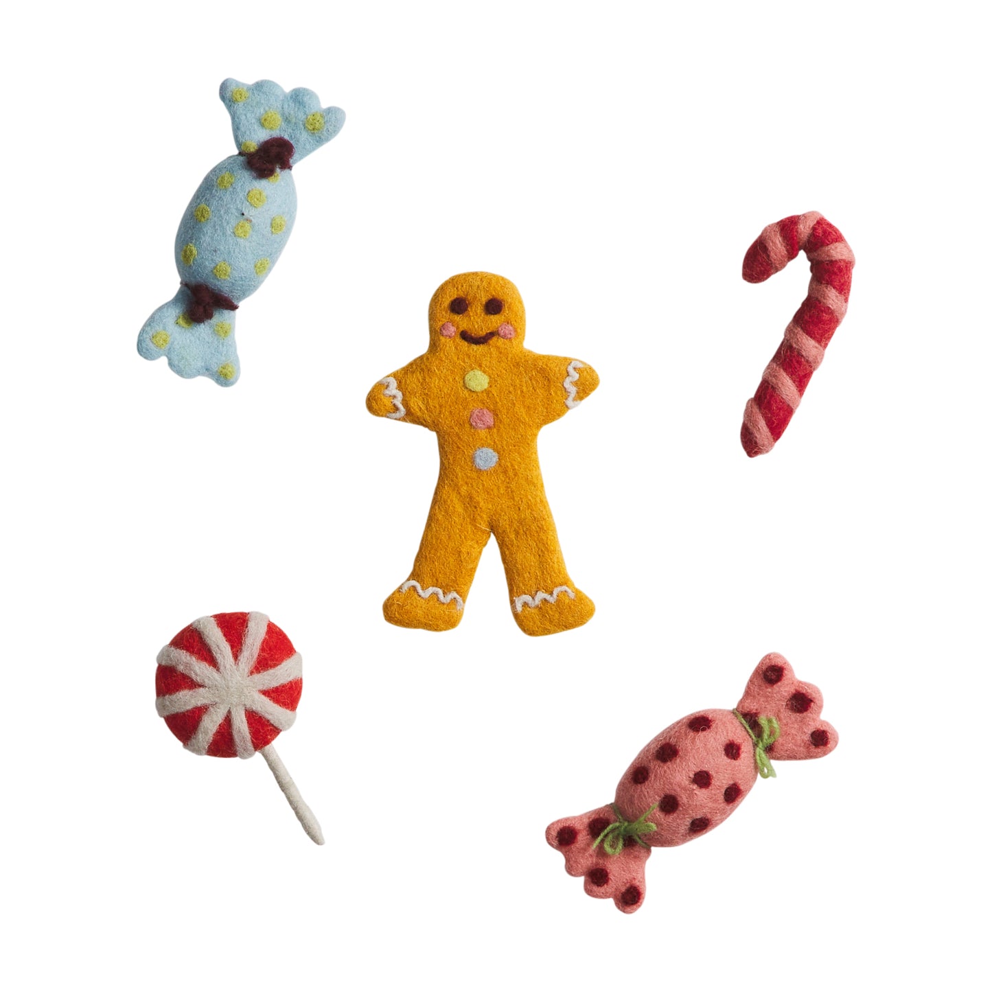 Sage and Clare Lyon Gingerbread Felt Wall Hanging