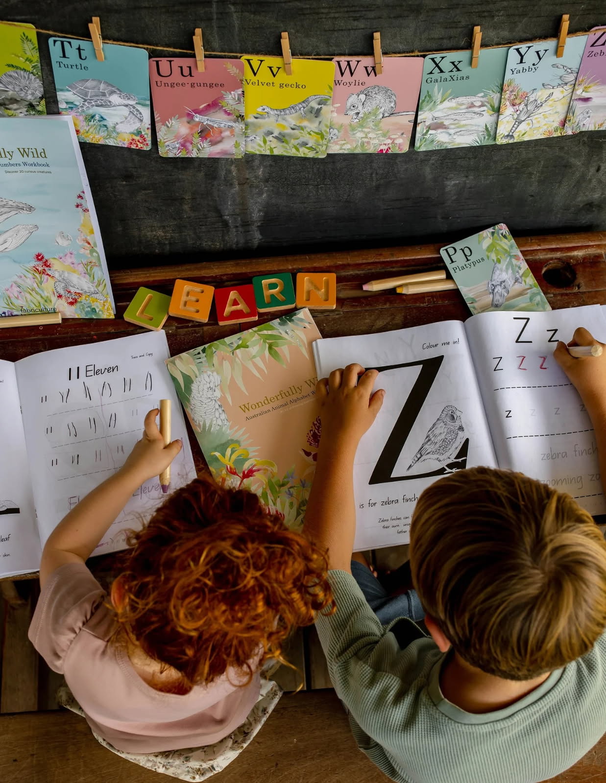 Wonderfully Wild - Australian Animal Alphabet Early Learning Workbook