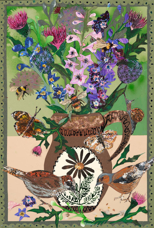 Summer blooms fine art giclèe print