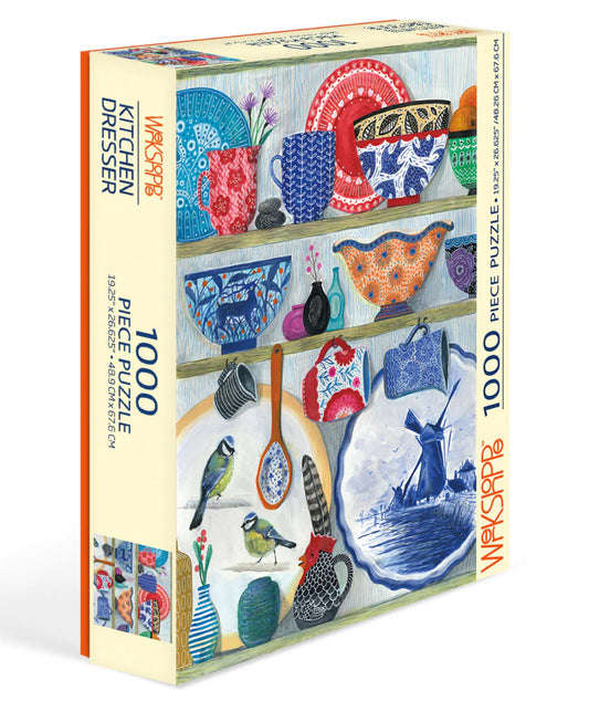 Werkshoppe 1000 Piece Jigsaw Puzzle - Kitchen Dresser