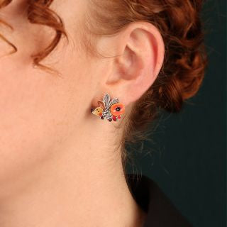 Taratata Jewellery - Mini Red Stud Earrings