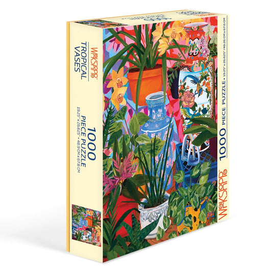 WerkShoppe 500pc Puzzle - Tropical Vases
