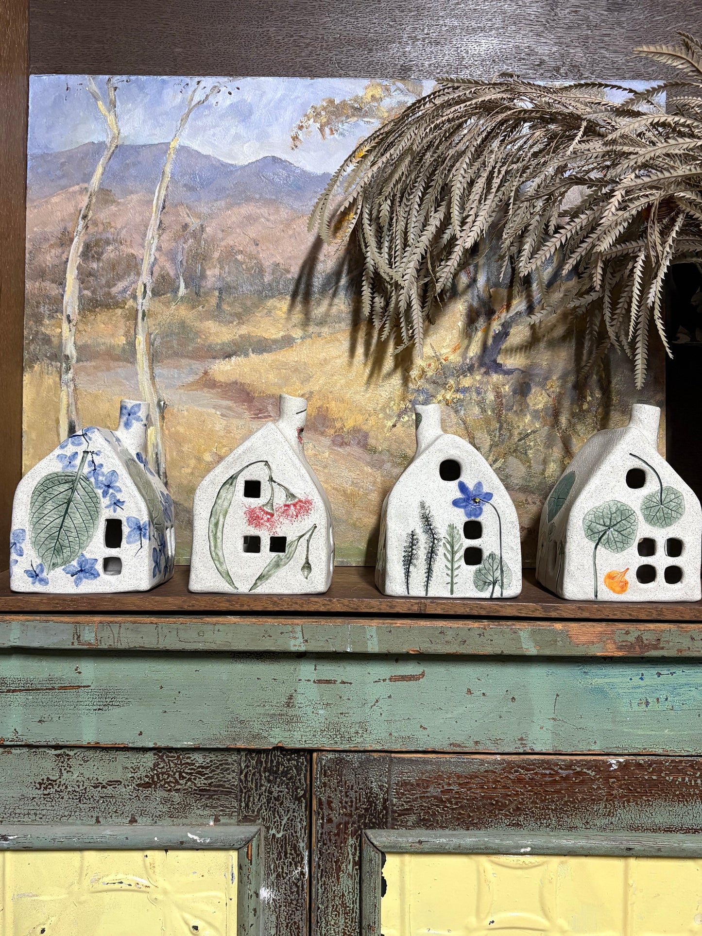 Handmade Ceramic Glow Houses