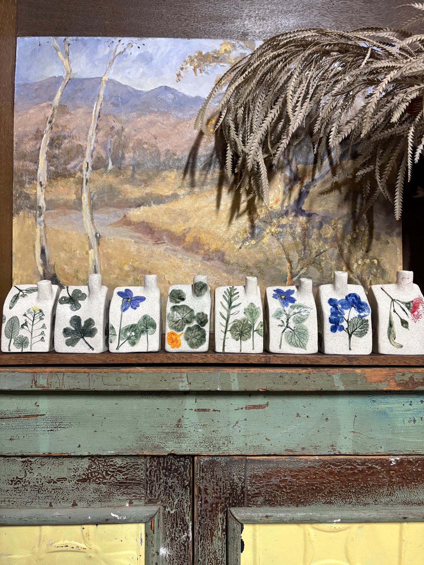 Handmade Ceramic Flower House Vases - small