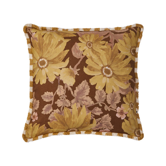 Bonnie and Neil Cushion - Marigold Mustard 60cm