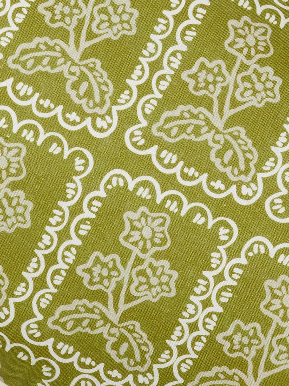 Bonnie and Neil Cushion - Martine Olive 60x40cm