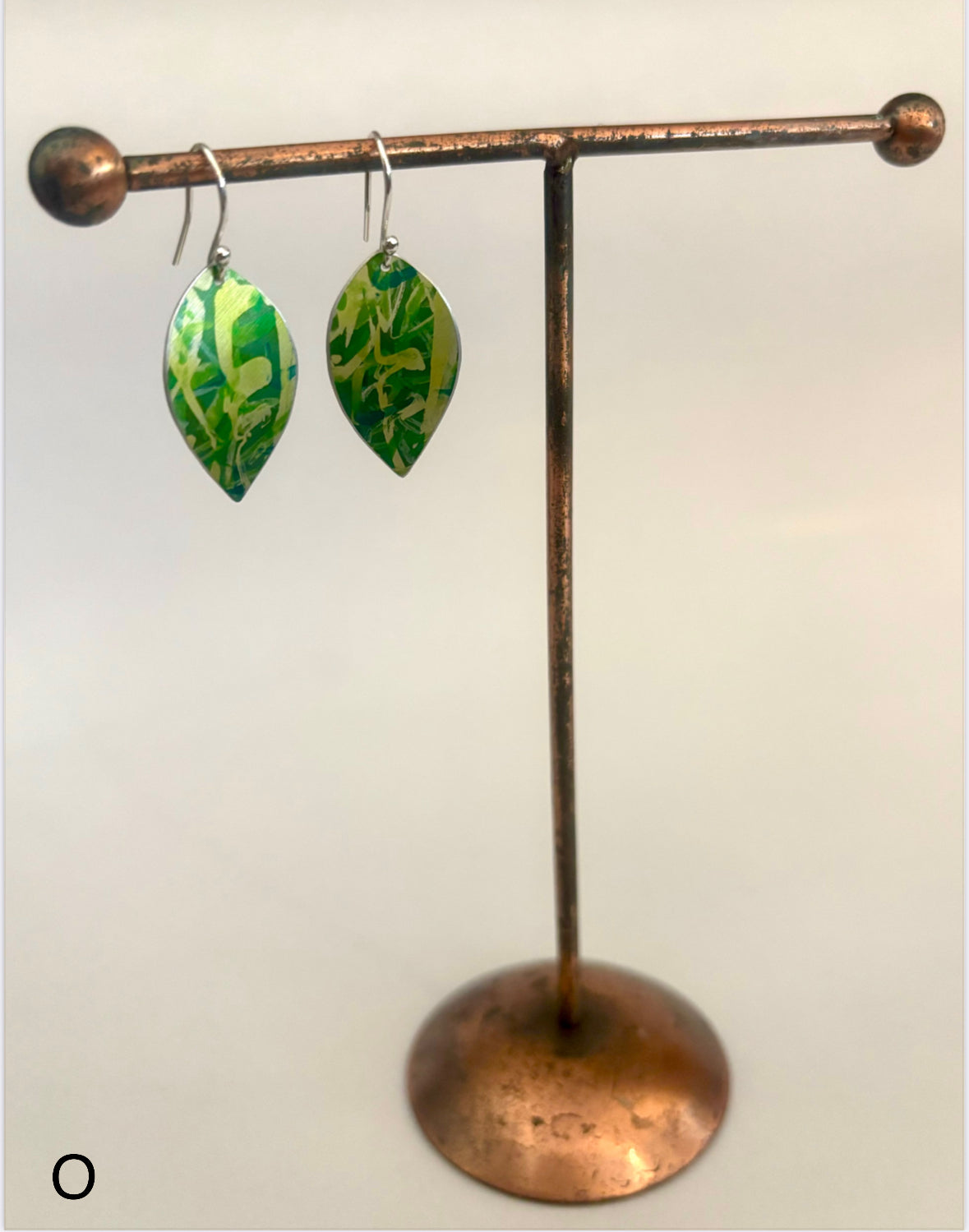 Dilkes-Hoffman Anodised Aluminium Earrings - medium size