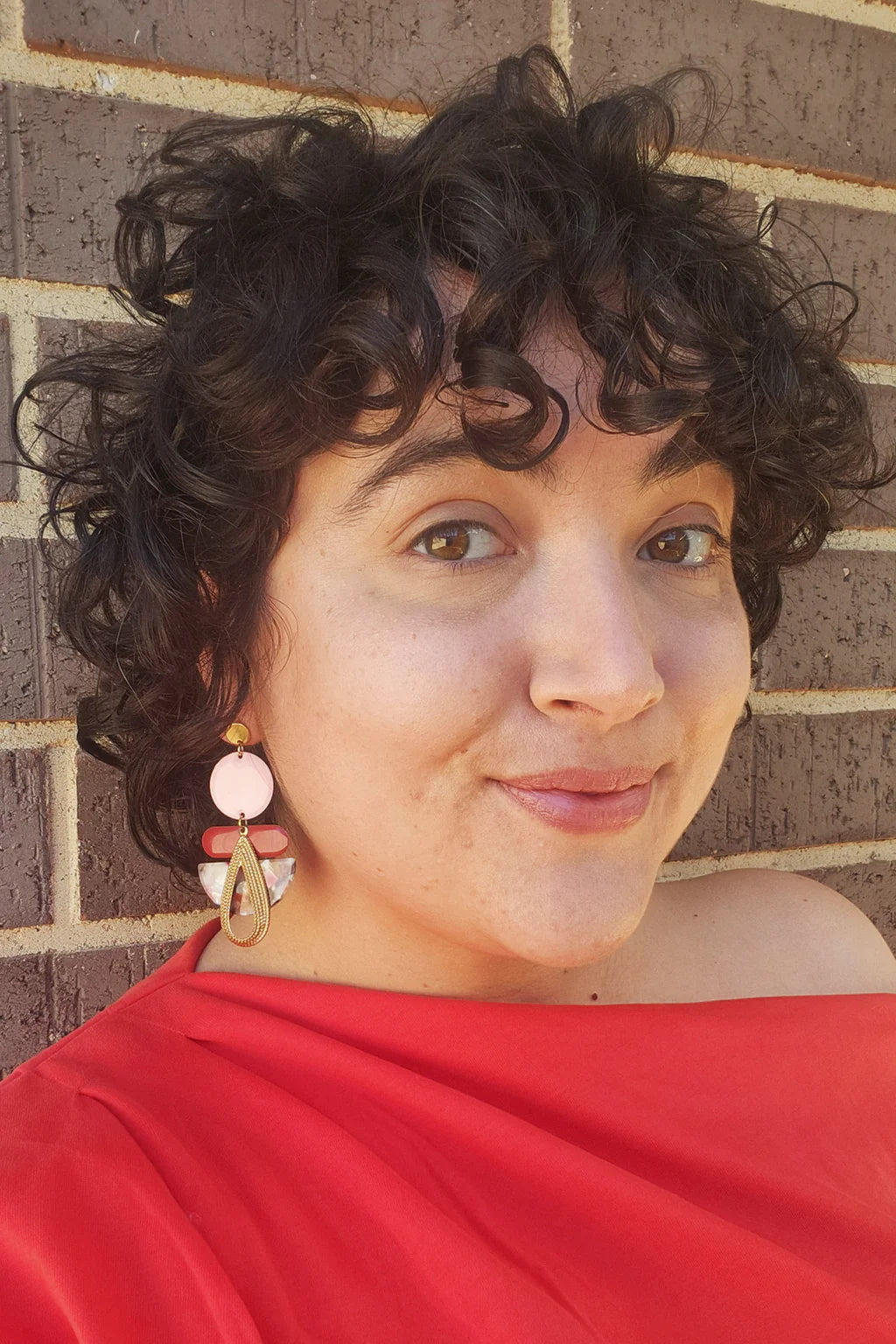 Middle Child Earrings - Bridgerton Tortoise