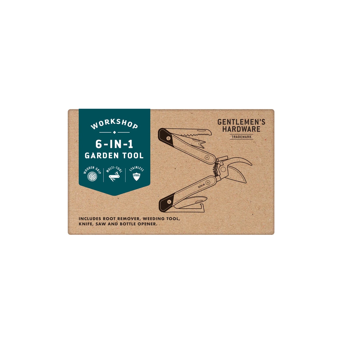Gentlemen’s Hardware 6-in-1 Garden Tool