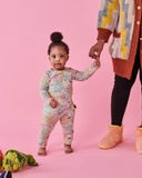 Kip and Co Drop Baby Crotch Pants - Little Bit Ditsy