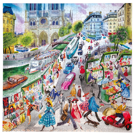 Eeboo 1000 piece puzzle - Paris Bookseller