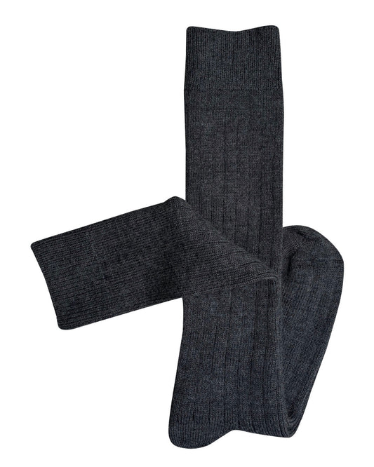 Tightology Long Rib Merino Wool Socks