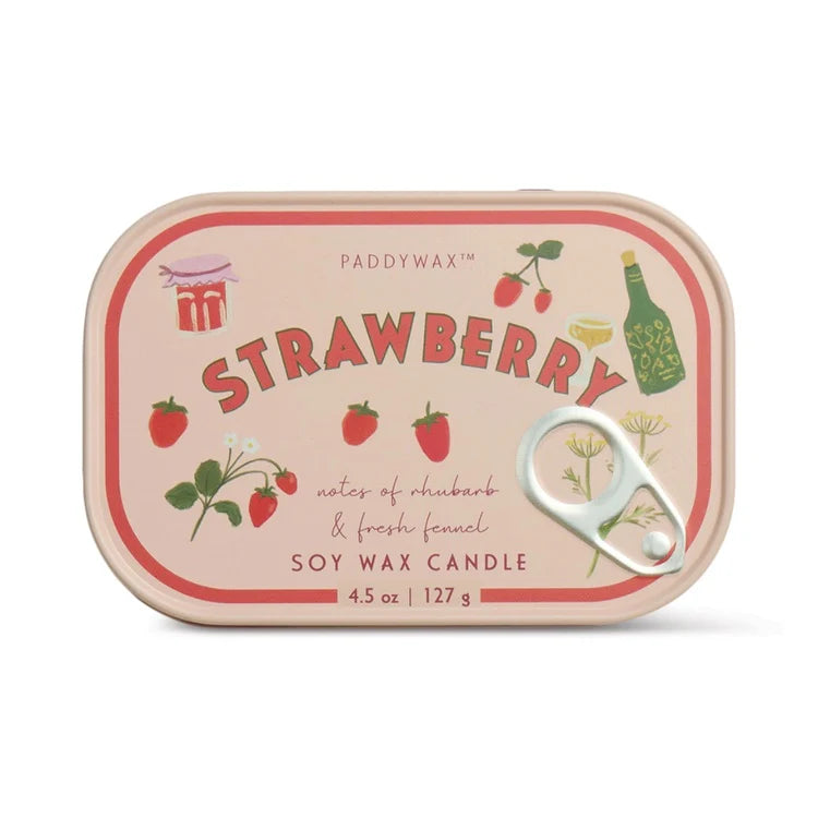 Paddywax Bistro Strawberry Candle