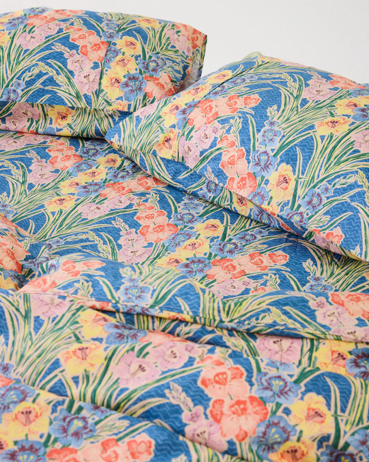 Kip and Co x Anna Spiro Gladiolus Organic Cotton Pillowcase Set - Std