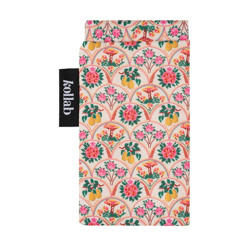 Kollab Glasses Case - Needlepoint Garden