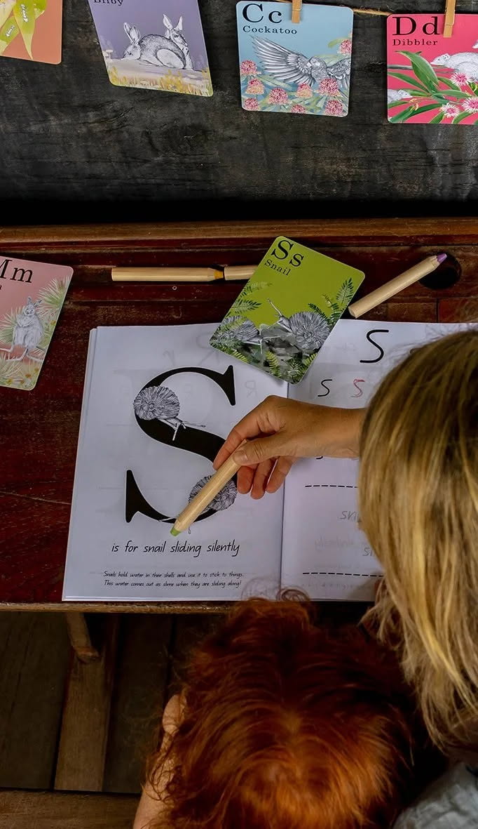 Wonderfully Wild - Australian Animal Alphabet Early Learning Workbook