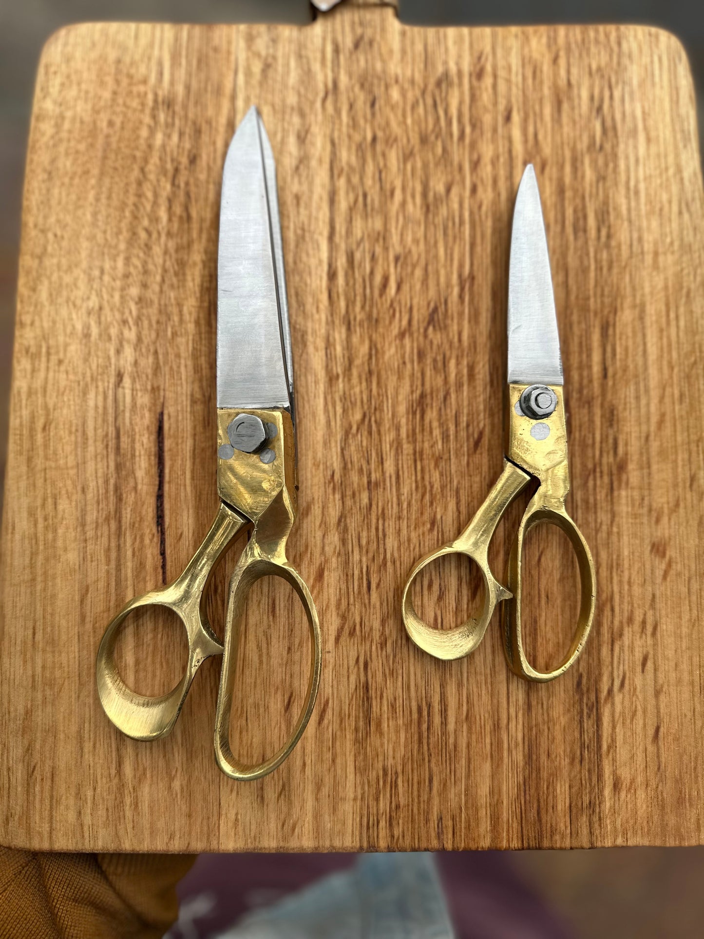Handcrafted Brass Scissors
