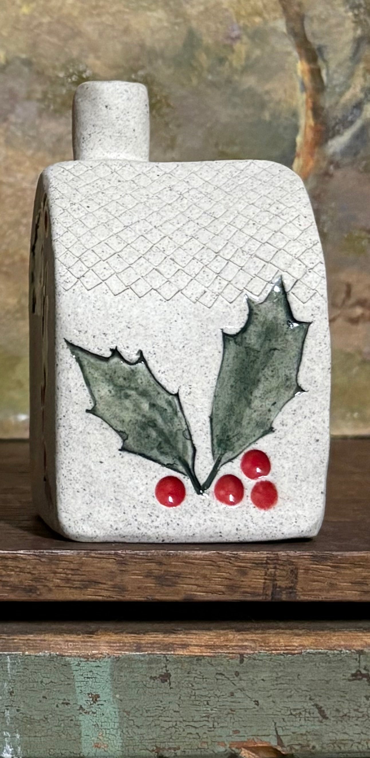 Handmade Ceramic Flower House Vases - Holly