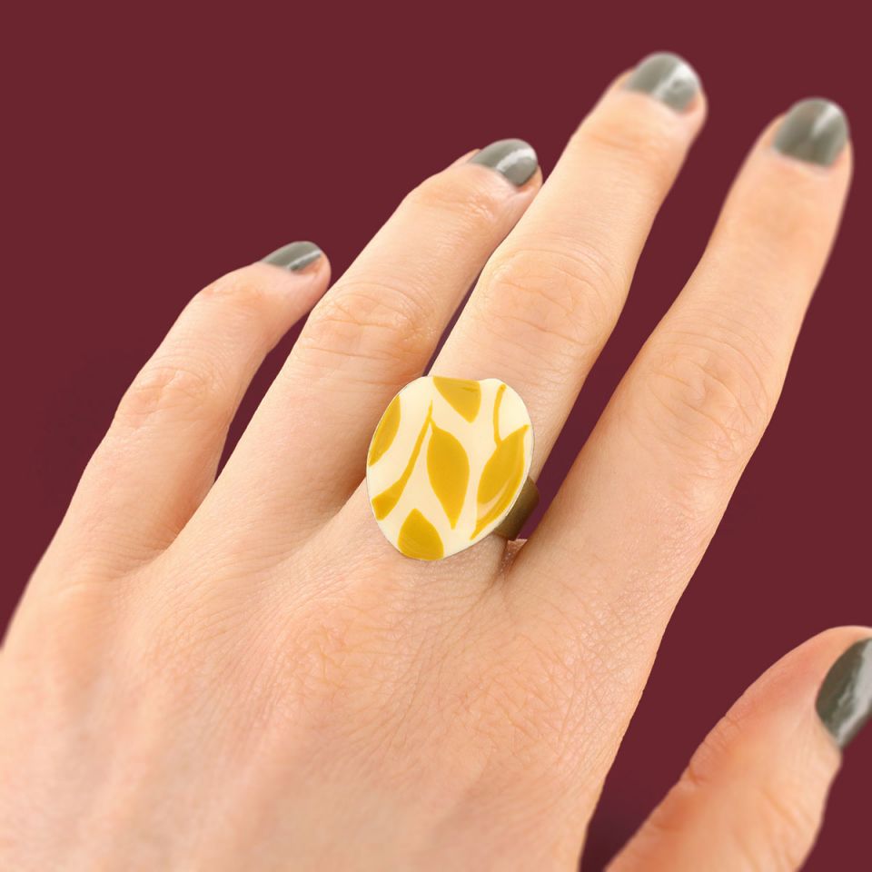 Taratata Jewellery - Kaly Ring - Yellow